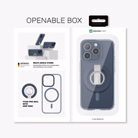 Amazing Thing Titan Pro Mag žiedo laikiklio dėklas 10FT IP156.1PTRBU Iphone 15 Pro tamsiai mėlyna