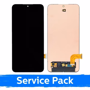 Ekranas skirtas Samsung A576 A57 5G juodas (Service Pack) (NF version)