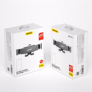 Automobilinis laikiklis Dudao F11Pro juodas (nemagnetinis / oro groteles)