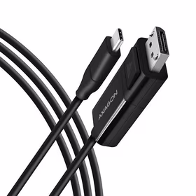 Axagon USB-C į DP laidas 1.8m RVC-DPC