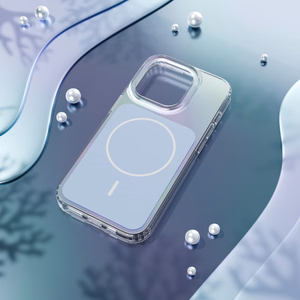 Etteri Hidden Pearl dėklas iPhone 15 6,1" šviesiai mėlynas