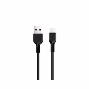 Кабель USB A - USB C Hoco 2,4A 2 m X20 чёрный