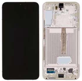 Ekranas Samsung S906 S22 Plus su lietimui jautriu stikliuku ir rėmeliu Violet originalus (service pack)