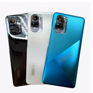 Galinis dangtelis Xiaomi Poco F3 / Night Black / (su kameros stikliuku) HQ