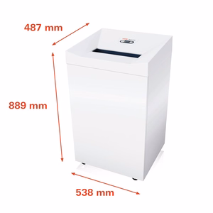 HSM Pure 630 – dokumentų naikiklis, juostelinio pjovimo, 3,9 mm, 130 l (2360111)
