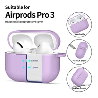 "Tech-Protect" silikoninis dėklas su kabliuku, skirtas "AirPods Pro" - violetinis