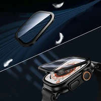 Tech-Protect Stiklo Žiedas 2 rinkinys Apple Watch Ultra 49mm - juodas