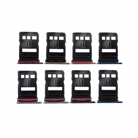 SIM stalčiukas skirtas Huawei P40 Pro SIM kortelės stalčiukas / Black /