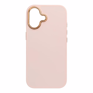 FRAME dėklas telefonui IPHONE 17 švelniai rožinis