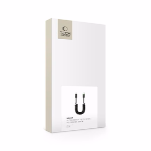 Tech-Protect UB20T Ultraboost USB Type-C laidas PD100W/5A 180cm - juodas