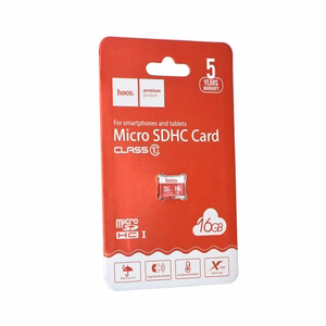 Atminties korta Hoco MicroSD 16GB (class10)