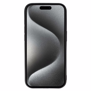 Metalinis magnetinis dėklas telefonui Iphone 15 juodas