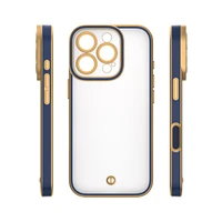 Silky Gold dėklas telefonui iPhone 17 Air 6,6" mėlynas