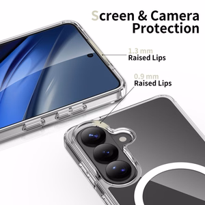 Tech-Protect FlexAir Hybrid MagSafe Dėklas for Samsung Galaxy A36 / A56 / A37 5G - skaidrus