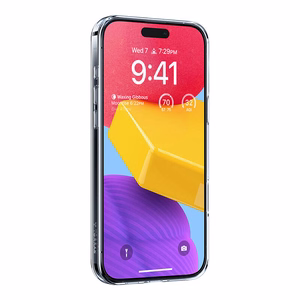 Torras Ostand Pro dėklas telefonui iPhone 16 Plus (Skaidrus)