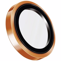 Uniq Optix Prime kameros objektyvo apsauga iPhone 17 Pro / 17 Pro Max su aplikatoriumi - oranžinė