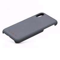 Nordic Elements Original Gefion - dėklas iPhone XR with real maple wood (Mid Grey)