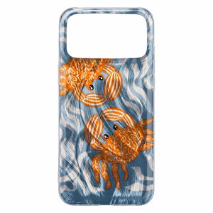 Ultra Trendy Summer case for iPhone 12 / 12 Pro 6,1" crab