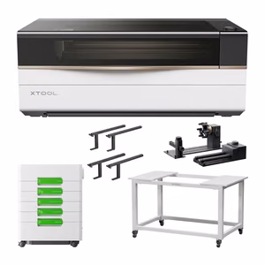 xTool P3 80W lazerinio graviravimo staklės - viskas viename rinkinys