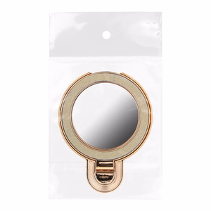 Telefonų stovas CIRCLE MIRROR - klijuojamas - rožinis