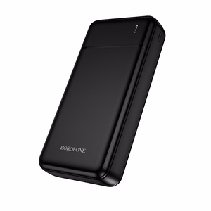 Borofone išorinė baterija 20000mAh BJ88A Clever - 2xUSB - juoda