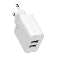 Dvigubas USB įkroviklis Mcdodo CH-6720 (EU) Lightning 1m kelioninis rinkinys (baltas)