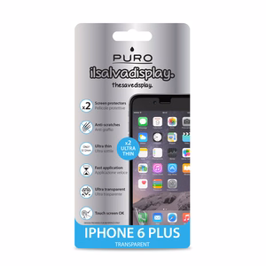 Puro apsauginės ekrano plėvelės, skirtos iPhone 6s Plus / 6 Plus, 2 vnt.