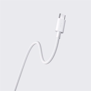 Xiaomi 3A плетеный USB-C – USB-C кабель (1м), белый