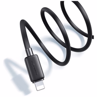 Laidas USAMS KY Series US-SJ694 2.4A Lightning į USB-A 2m baltas