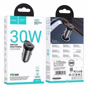 Автомобильное зарядное устройство Hoco NZ16 30W 1xUSB-C чёрный