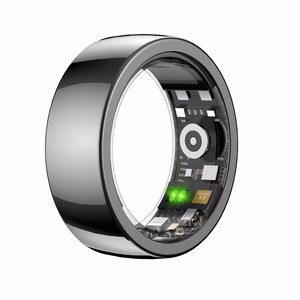 Riversong Trinity SR01 išmanusis žiedas, 7 dydis, vidinis skersmuo 17mm, juodas
