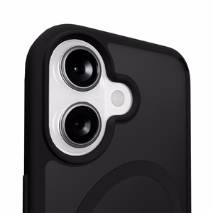 Puro Gradient TPU MagSafe Suderinamas dėklas telefonui iPhone 17 - juodas