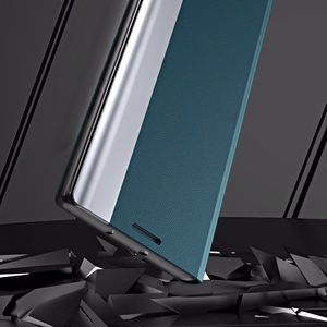 Sleep Case Pro dėklas telefonui Samsung Galaxy A24 4G su stovu juodas