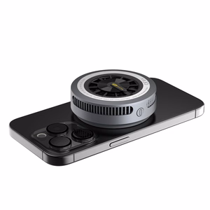 "Blavec" automobilinis laikiklis BHC-05 Qi2.2 25W su indukciniu įkrovimu ir aktyviu aušinimu iki oro ventiliatoriaus (BHC05-MWIB), juodas