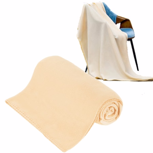 TEESA flisinis pledas, 130 x 150 cm, kreminis