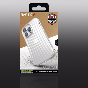 Raptic X-Doria Clutch dėklas telefonui iPhone 14 Pro nugarėlė skaidri