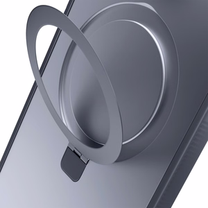 3mk Smoke Dėklas telefonui Mag&Stand Apple iPhone 16E - juodas