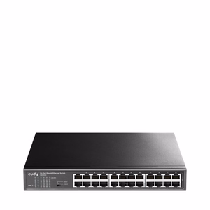 Cudy GS1024 tinklo komutatorius Gigabit Ethernet (10/100/1000) Juoda