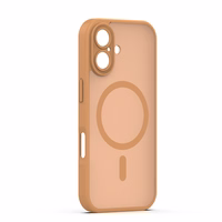 Mag Matt dėklas iPhone 17 6,3'' rudas