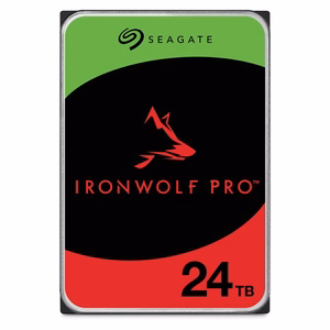 Seagate IronWolf Pro ST24000NT002 vidinis kietasis diskas 24 TB 7200 RPM 512 MB 3.5" „Serial ATA III“