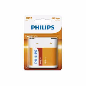 Akumuliatorius PHILIPS 3R12 4,5 V LONGLIFE