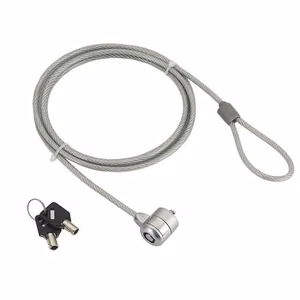 Gembird LK-K-01 кабельный замок для ноутбука (ключ) 1.8м
