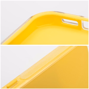 MATRIX dėklas telefonui IPHONE 15 Pro geltonas