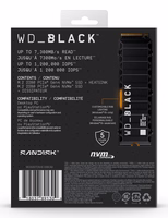 Western Digital Black WD_BLACK SN850X NVMe 2 TB M.2 PCI Express 4.0