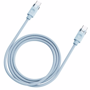 Orico CDX 60W 3A Power Delivery USB-C - USB-C kabelis 1m - mėlynas