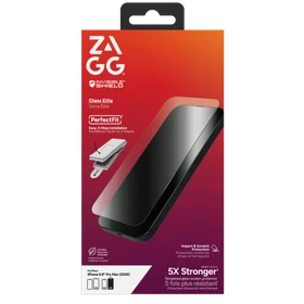 ZAGG Invisibleshield Glass Elite grūdintas stiklas iPhone 17 Pro Max telefonui