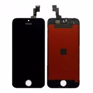 LCD ekranas iPhone SE/5S su lietimo ekranu juodas ESR HQ