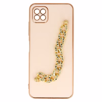 Dėklas telefonui Samsung Galaxy A22 5G (dizainas 4) (m) - šviesiai rožinis