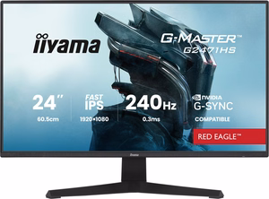 iiyama G-MASTER G2471HS-B1 kompiuterio monitorius 60.5 cm (23.8") 1920 x 1080 pikselių Full HD juodas