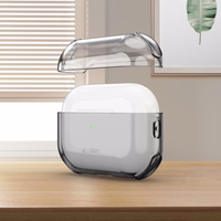 Tech-Protect Bounce dėklas AirPods Pro 3 pusiau skaidrus